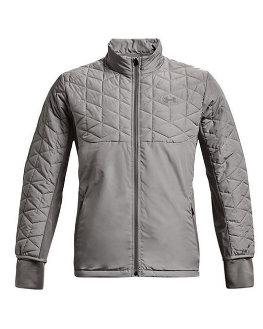 Under Armour Gray Reactor Golf Hybrid Jacket for men