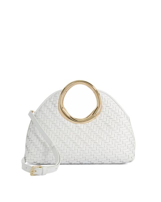 Dune White Dawnings Woven Grab Bag