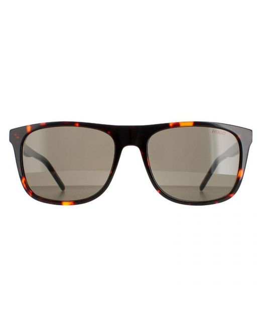 Boss Brown Hugo Boss By Rectangle Havana Hg 1194/S for men