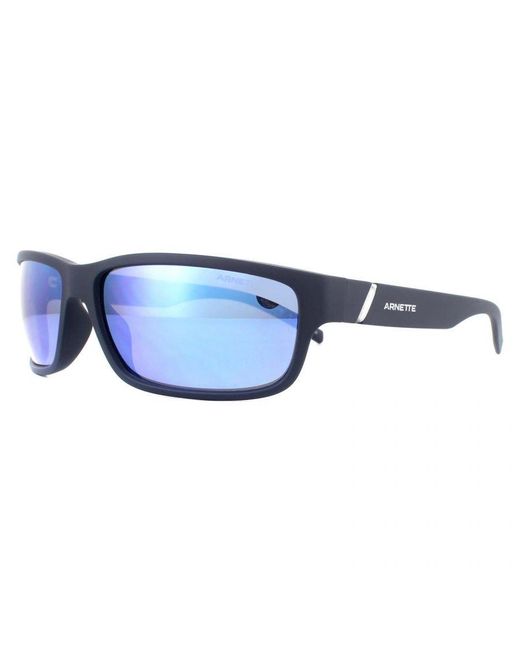 Arnette Blue Sunglasses Zoro An4271 258722 Matte Dark Mirror Water Polarized for men
