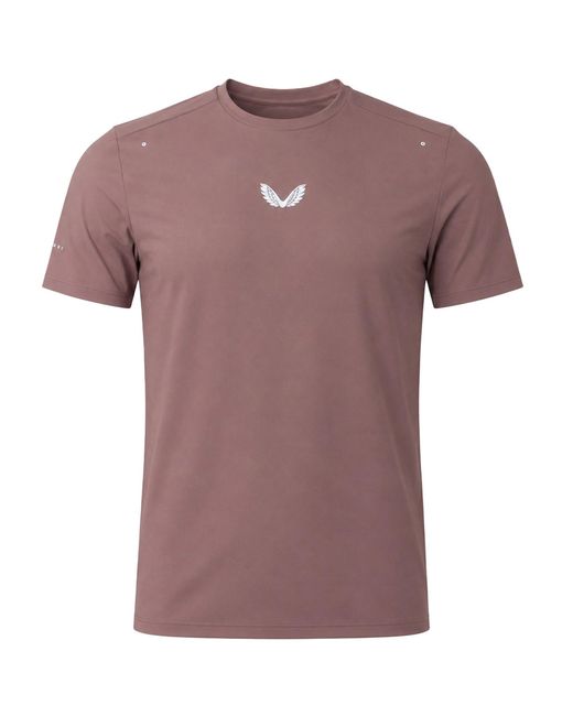Castore Purple Ventilation T-Shirt for men