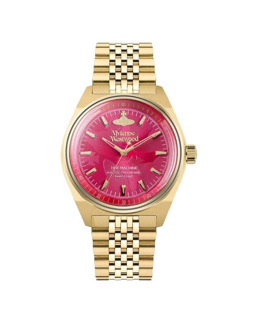 Vivienne Westwood Pink Ladies Vv251Rrgd Watch