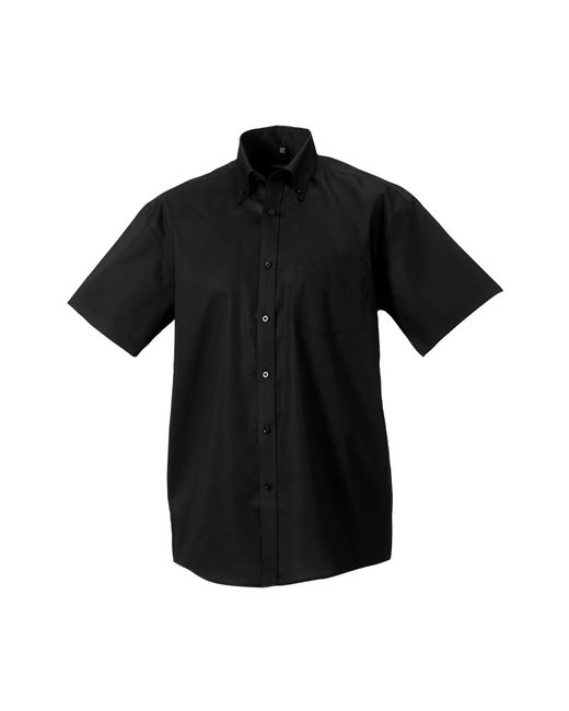 Russell Black Collection Ultimate Short-Sleeved Shirt Cotton for men