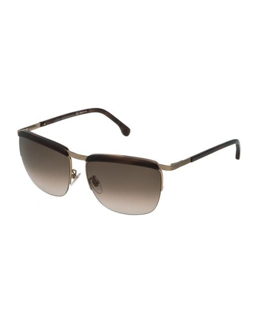 Lozza Brown Sl2282M 59 08Ft Sunglasses