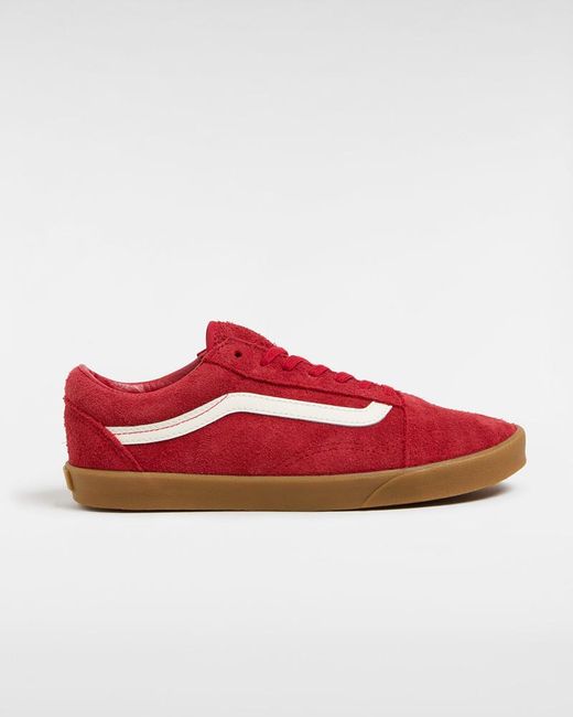 Vans Red Old Skool Lowpro Sneakers