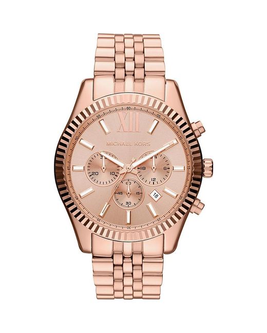 Michael Kors Lexington Horloge Mk8319 in het Pink