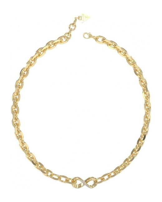 Guess Metallic Jubn03274Jwygt-U Ladies Necklace