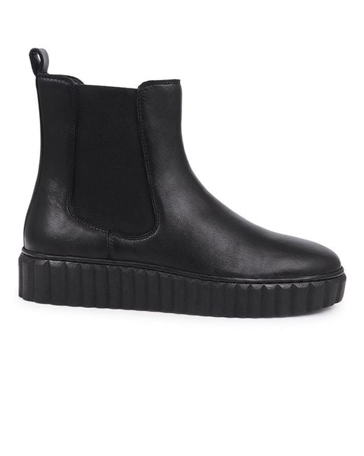 Jones Bootmaker Black Laure Leather Chelsea Boots