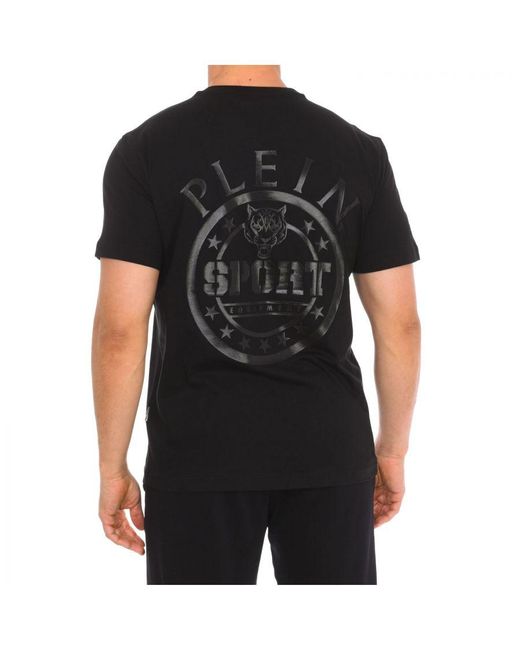 Philipp Plein Tips414 T-shirt Met Korte Mouwen in het Black voor heren