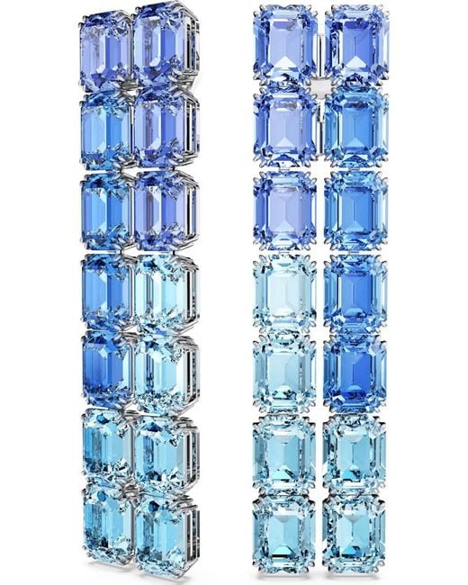 Swarovski Blue 5696517 Ladies Earrings