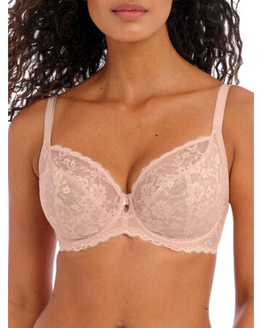 Freya Brown Offbeat Plunge Bra
