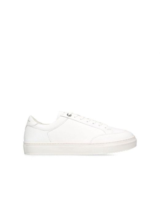 KG by Kurt Geiger White Leather Hype Sneakers Leather for men