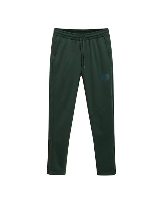 Umbro Green Pro Training Bottoms (Deep Forest/Cactus) for men
