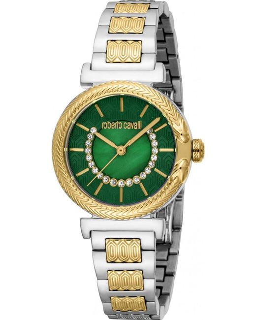 Roberto Cavalli Green Rc5L137M0075 Ladies Watch