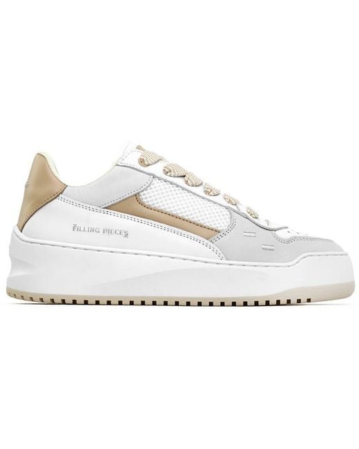 Filling Pieces Avenue Mix Sneakers in het White