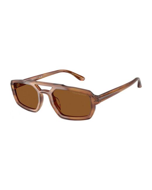 Emporio Armani Brown Ea4240U 53 620373 Sunglasses for men