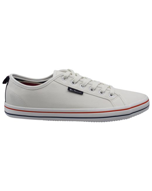Ben Sherman Gray Lowell Plimsolls for men