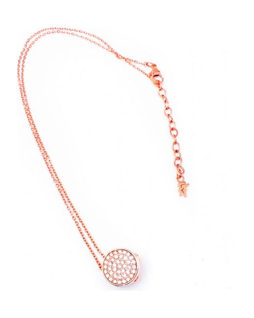 Folli Follie White 3N17T021Rwc Ladies Necklace