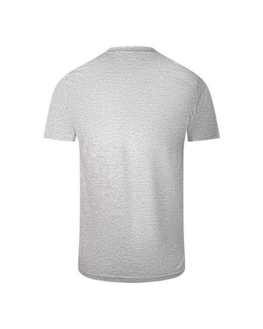 Roberto Cavalli Gray Scales Design Logo T-Shirt Cotton for men