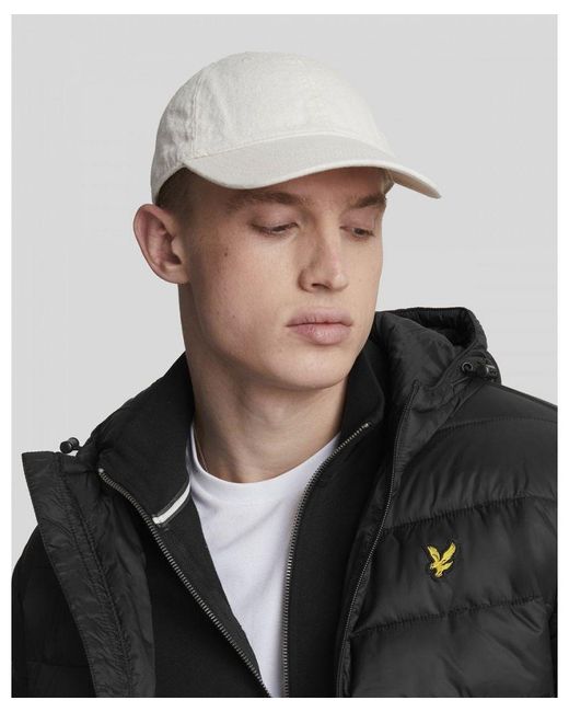 Lyle & Scott Black Wadded Jacket Jet Nylon for men