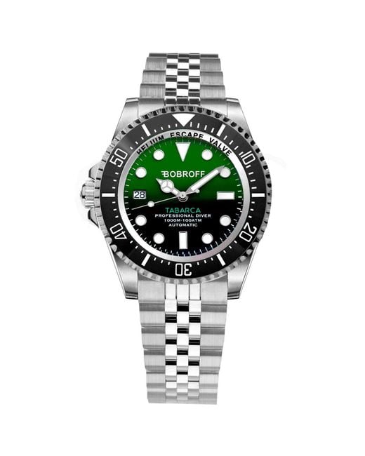 Bobroff Montre Homme Bf0002ij (ø 42 Mm) in het Green voor heren