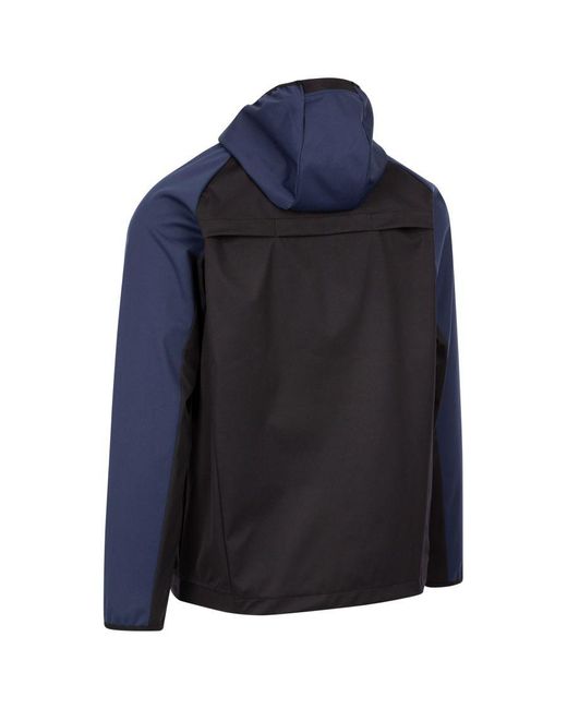 Trespass Blue Furst Active Soft Shell Jacket for men