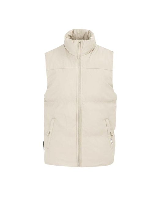 Firetrap Natural Pu Padded Gilet for men