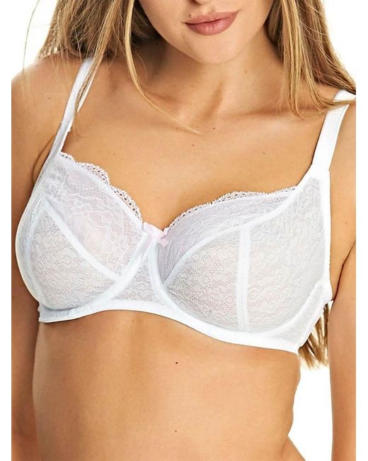 Freya White Fancies Underwired Balcony