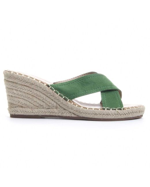 Montevita Espadrill Wedsun2 Groen in het Green