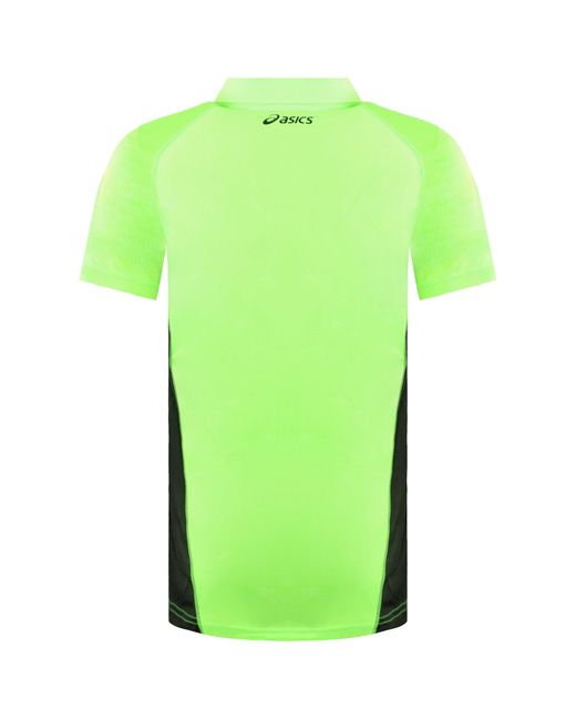 Asics Green Resolution Polo Shirt for men
