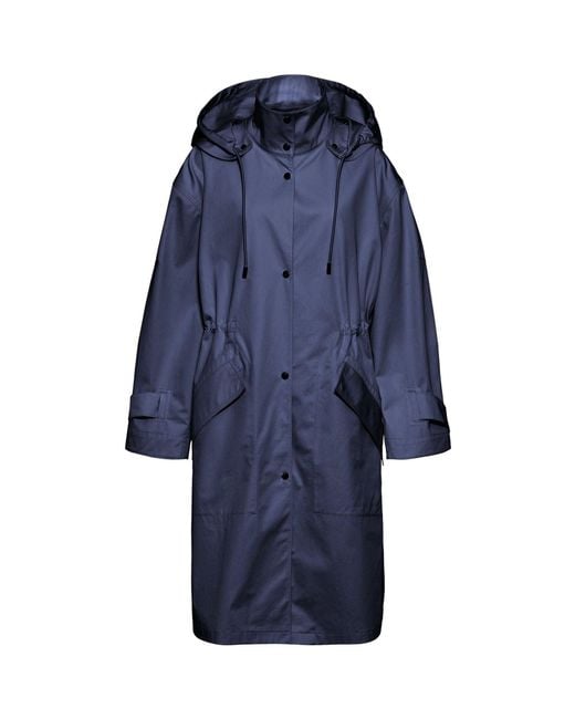 Boss Blue Insulated Waterproof Structured Fit Parka