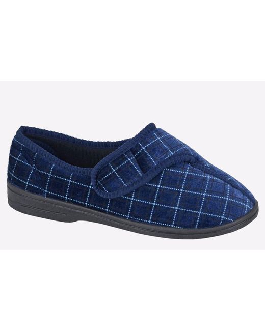 Zedzzz Blue George Slippers for men