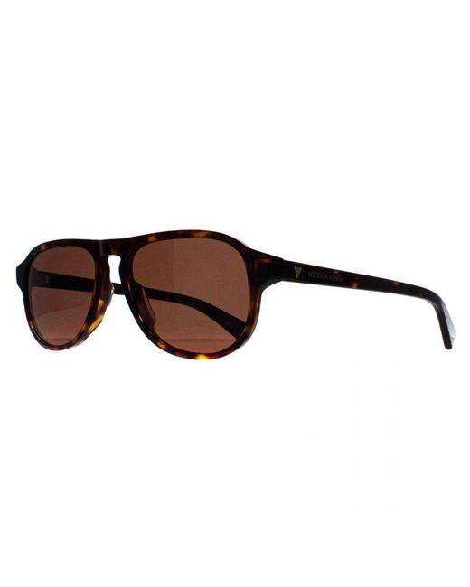 Bottega Veneta Brown Aviator Havana Bv1292S