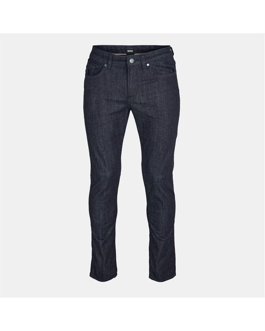 Boss Blue Five Pocket Design Slim Fit Jeans for men