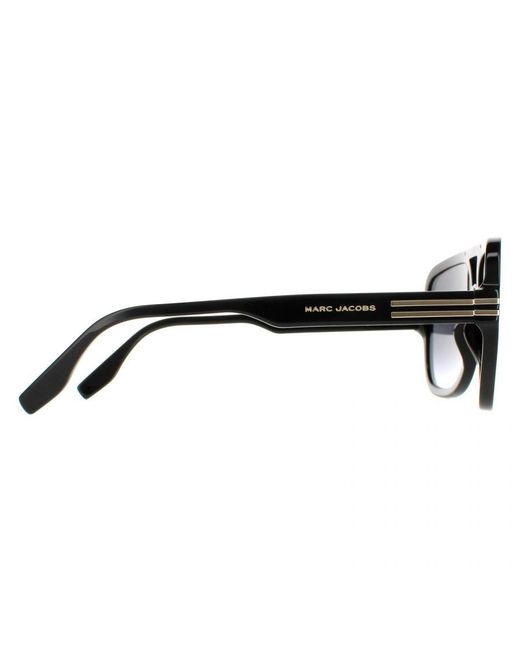 Marc Jacobs Black Aviator Dark Gradient 637/S