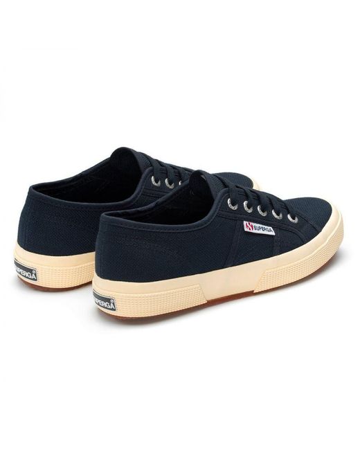 Superga Blue Adult 2750 Cotu Classic Vegan Trainers