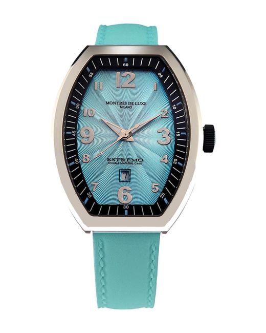 Montres De Luxe Blue Estremo Lady Watch