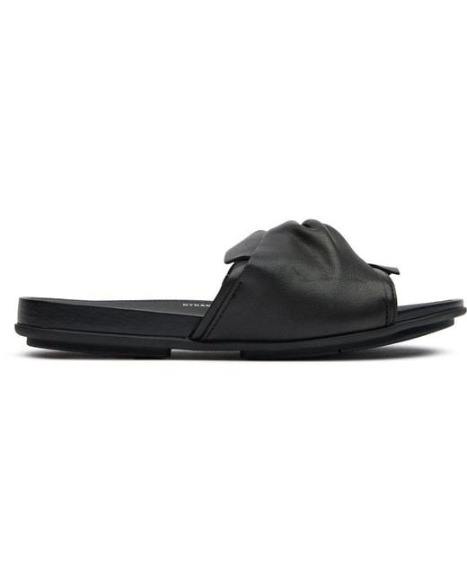 Fitflop Black Gracie Soft Twist Sandals