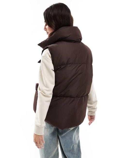 Threadbare Natural Padded Gilet