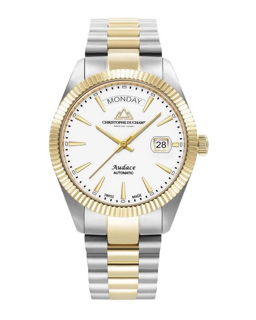 Christophe Duchamp Metallic Audace Watch 40Mm for men