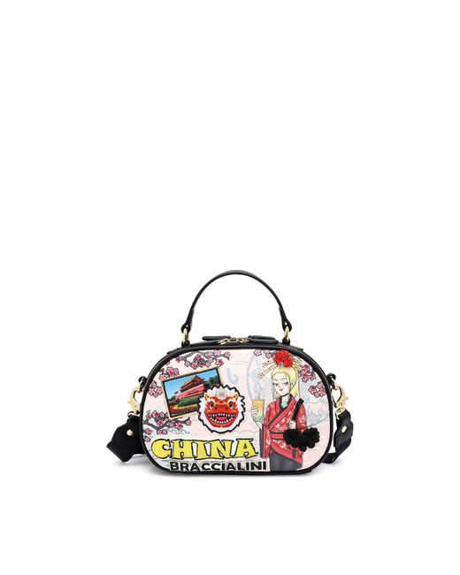 Braccialini White Handtasche Frauen