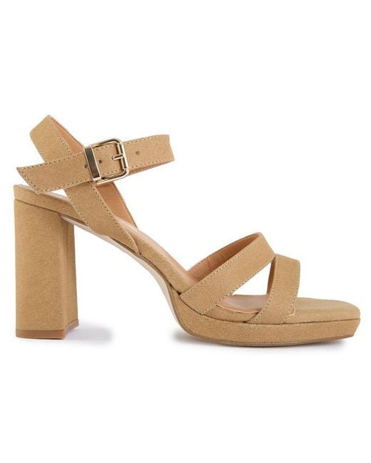 V.Gan Metallic Vegan Tulsi Platform Heel Sandals