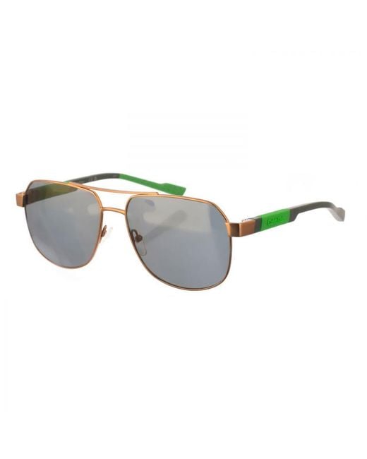 Calvin Klein Metallic Ck23103S Square-Shaped Metal Sunglasses for men