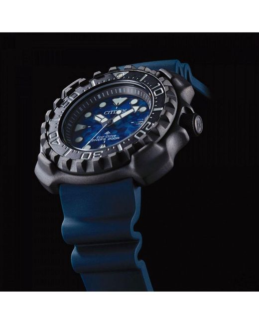 Citizen Promaster Marine Horloge Blauw Bn0227-09l in het Blue voor heren