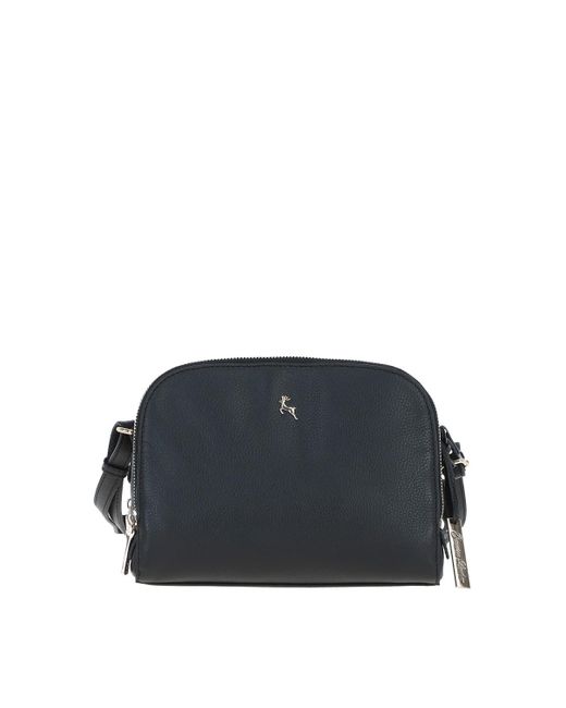 Ashwood Leather Black Real Stylish Crossbody Bag