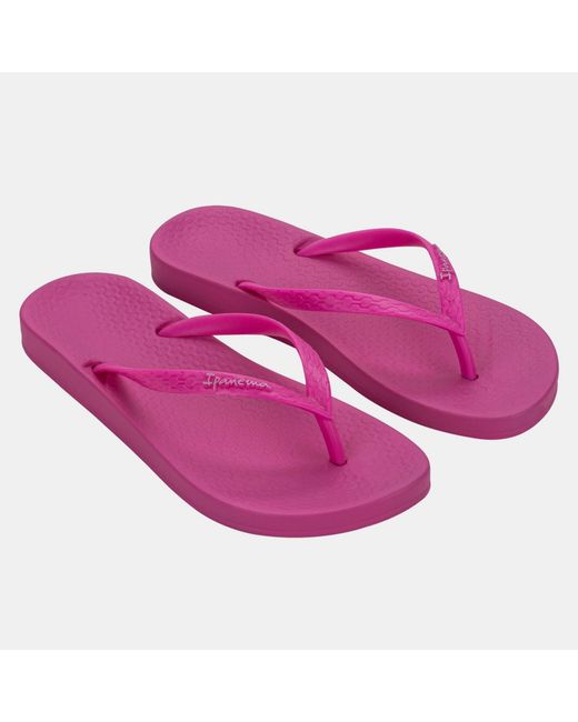 Ipanema Pink Anatomic Tan Colours Flip Flops