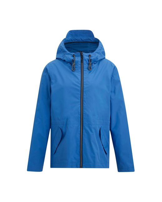 Regatta Blue Ladies Bayletta Grid Distress Waterproof Jacket (Sonic)