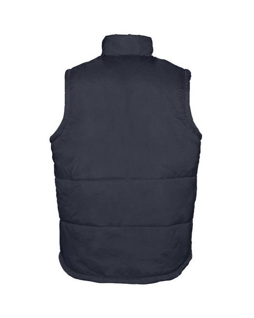 Sol's Black Warm Padded Bodywarmer Jacket