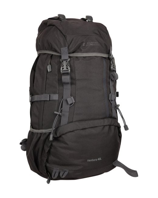 Mountain Warehouse Black 'Ventura' Rucksack Rain Cover For Travel Hiking Walking Hydration Compatible
