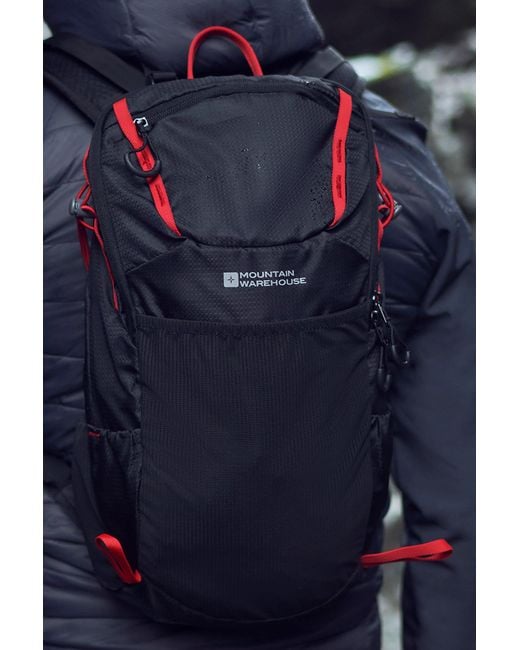 Mountain Warehouse Blue 'Inca' Rucksack With Chest Strap Everyday Backpack